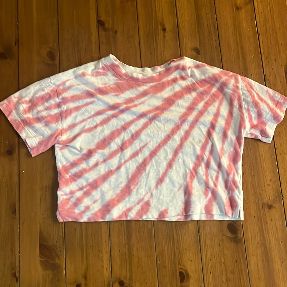 Teens tie dye crop top
